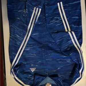 Adidas Blue Patterned Jacket